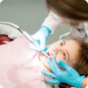 Child teeth treatment